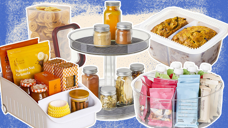 TIHS food storage organization items