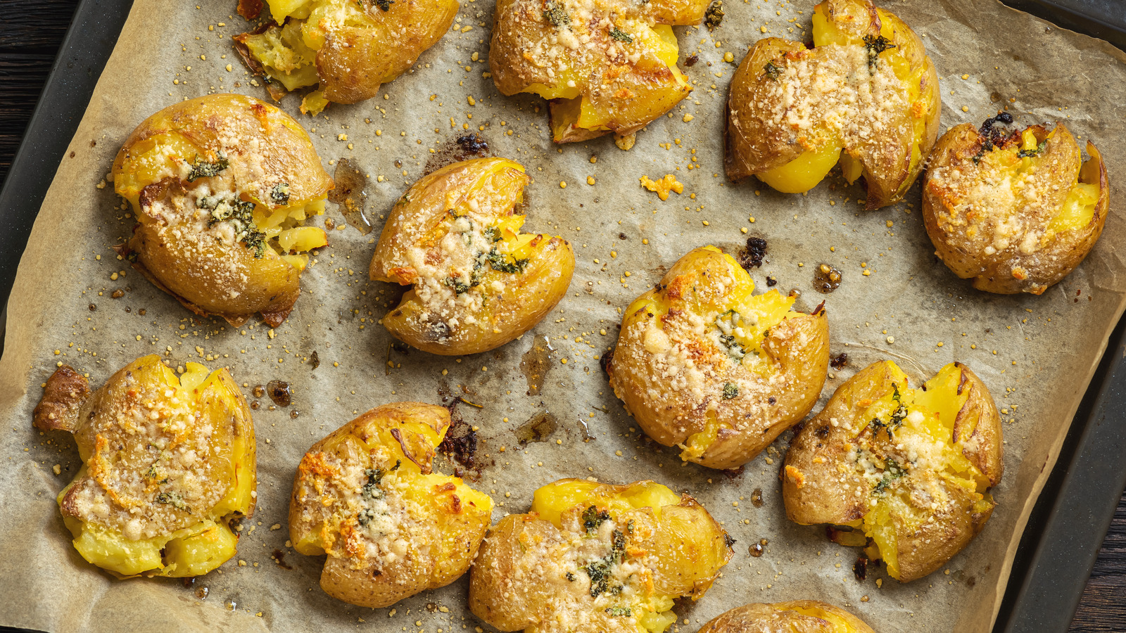 For Perfectly Crisp Smashed Potatoes, Put The Boiling Pot Away