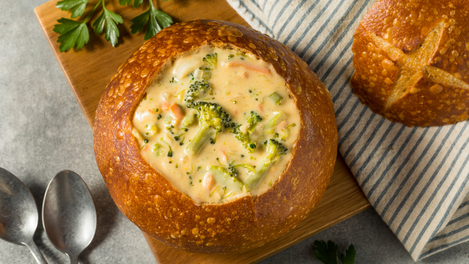 Broccoli Condiments For The Best Broccoli Cheddar Soup, You Need An Unexpected Condiment