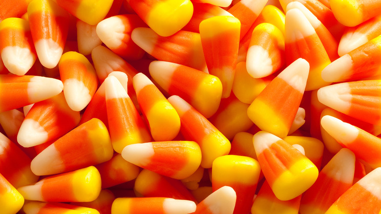 pile of candy corn