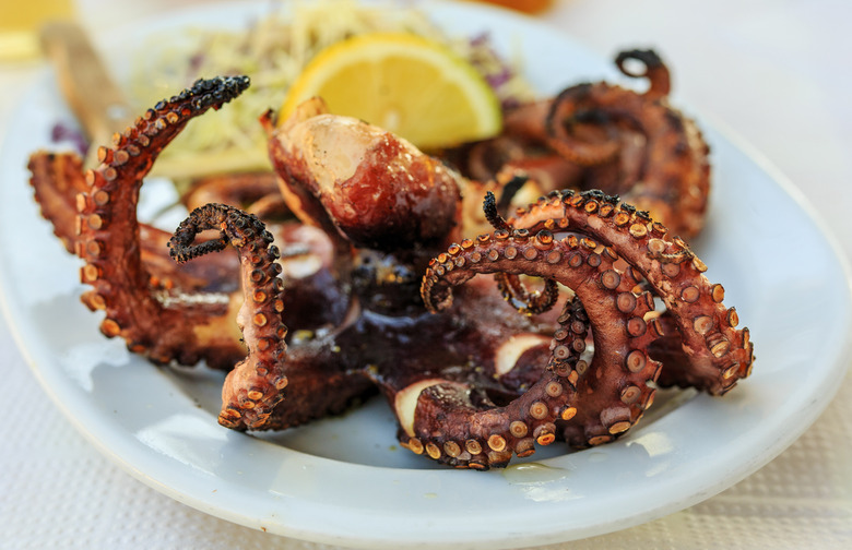 Grilled Octopus With Lemon and Olive Oil