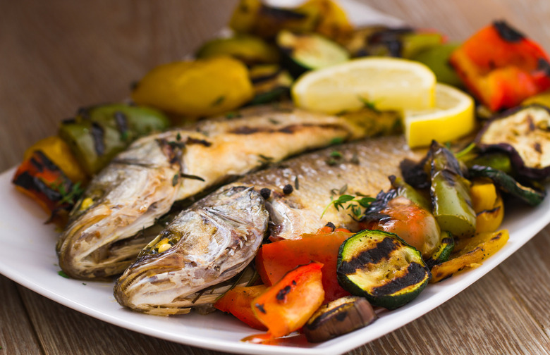 Whole Grilled Branzino