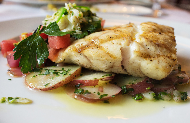 Grilled Fish With Watermelon Salsa