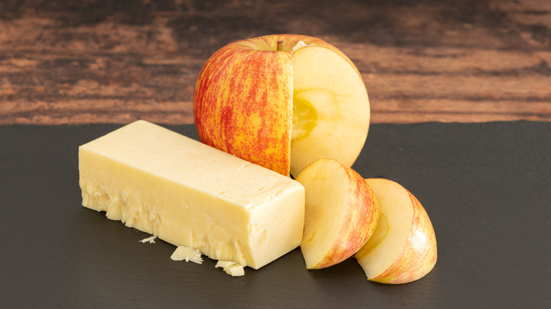 Apples and cheese