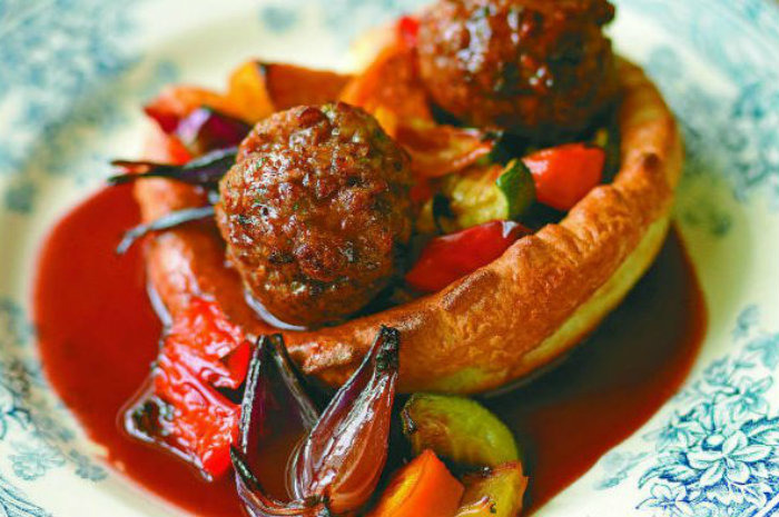 Lamb, Rosemary, and Garlic Meatballs