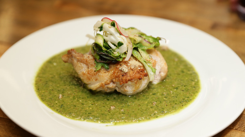 A well-executed chicken dish