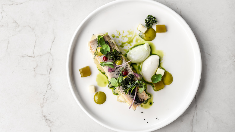 A well-presented plate