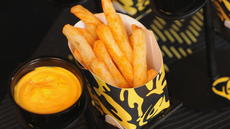 Taco Bell nacho cheese fries