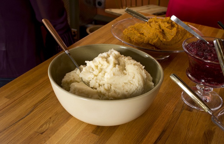 Mashed Potatoes with Garlic Confit
