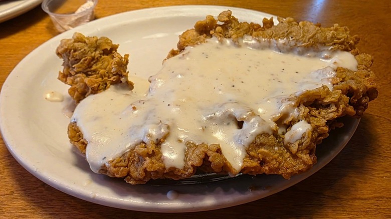 Texas Roadhouse country fried sirloin