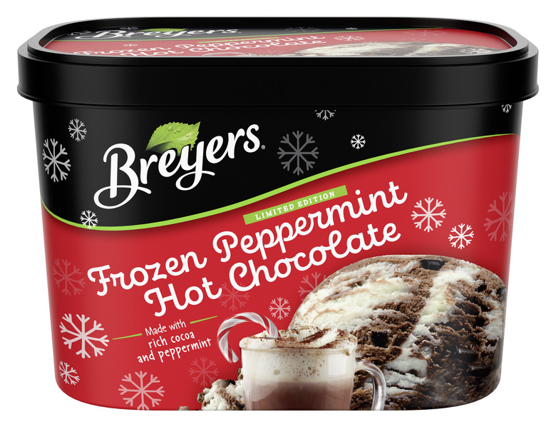Frozen Peppermint Hot Chocolate Ice Cream Launches at Walmart