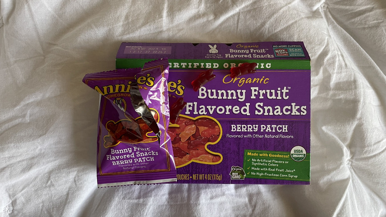 Annie's fruit snacks package