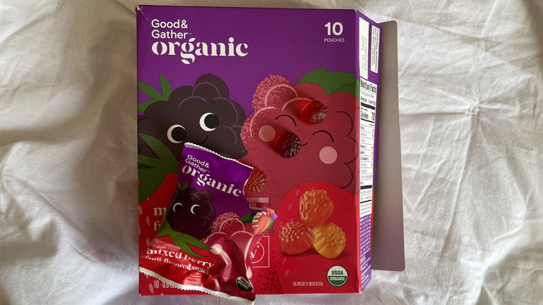 Good and Gather fruit snacks