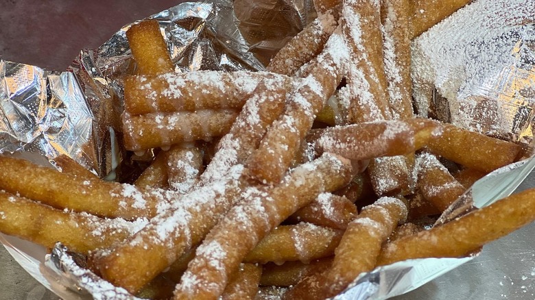 Funnel cake fries