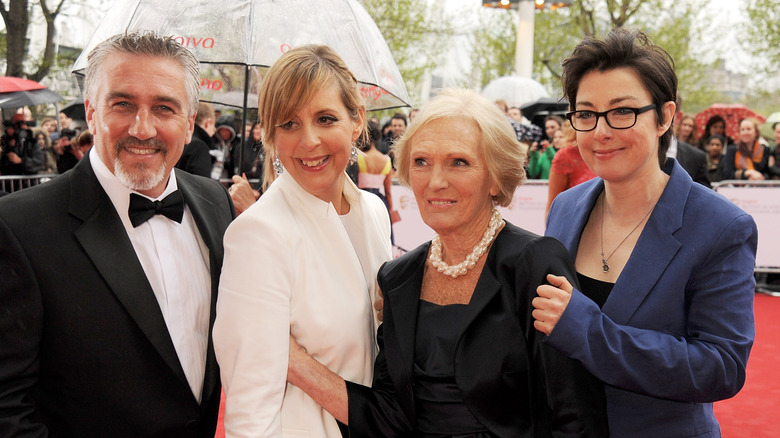 Original Great British Bake Off Hosts Sue Perkins, Mel Giedroyc with Paul Hollywood and Mary Berry