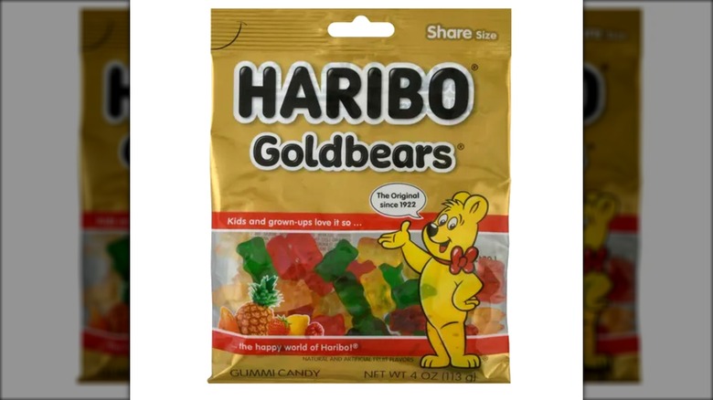 Haribo package of candy