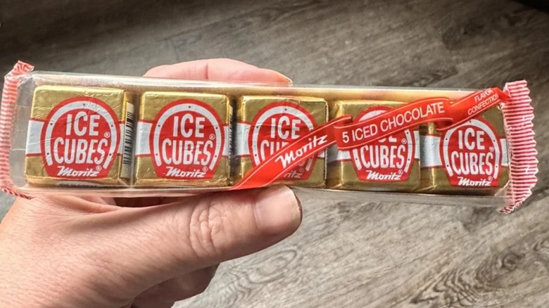 Mortiz Ice Cubes candy package