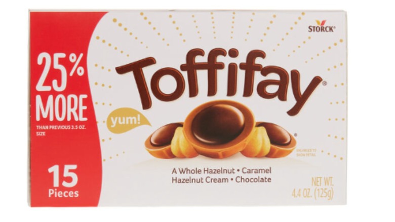 Package of Toffifay candy