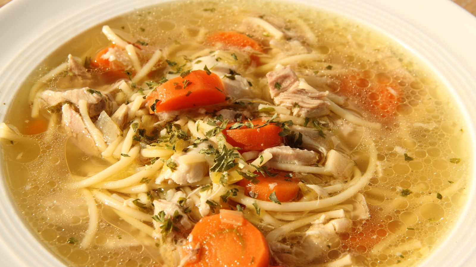 Ginger Is The Ingredient You're Missing For A Vibrant Chicken Noodle Soup