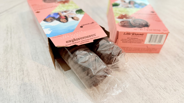 Open boxes of Exploremores