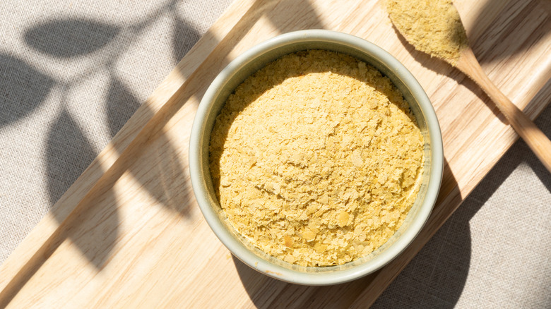 bowl of nutritional yeast