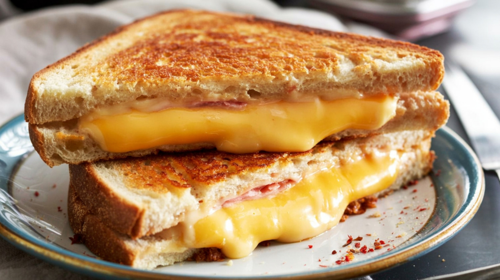 Give Grilled Cheese The Fall Treatment With This Crunchy Fruit