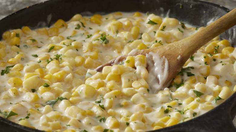 Creamed corn 