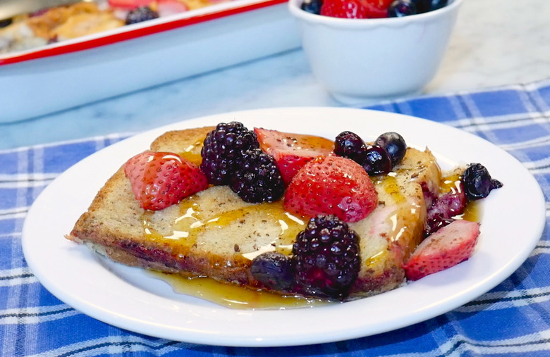 Gluten-Free Baked Berry French Toast