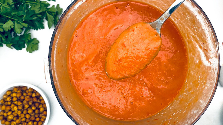 gazpacho in blender