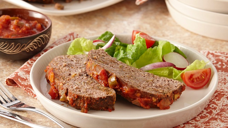 Gluten-Free Mexican Meat Loaf