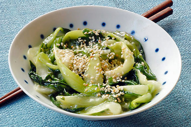 4. Garlic Ginger Bok Choy