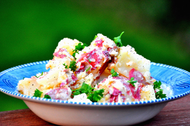 13. Potato Salad with Parsley Pesto