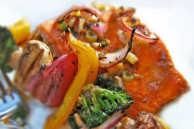 18. Easy Agave and Lime Salmon