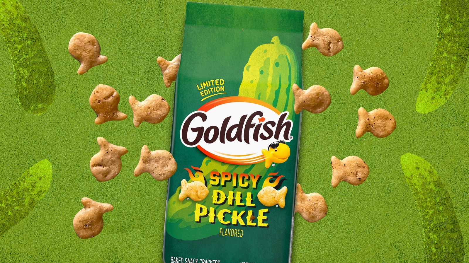 Goldfish Spicy Dill Pickle Crackers Review Does The New Flavor Bring
