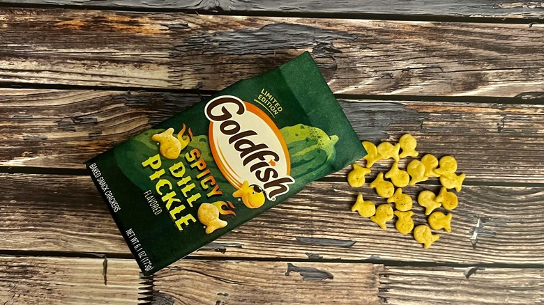 fish made of Goldfish pickle