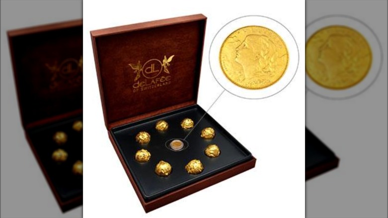 DeLafée Gold Swiss Chocolate Box