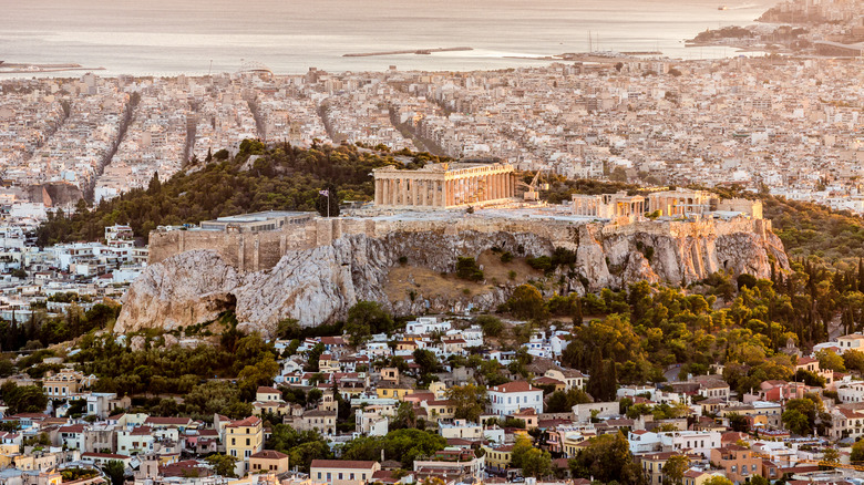 Athen Acropolis skyline