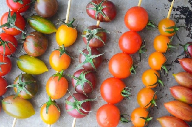 Grilled Cherry Tomatoes