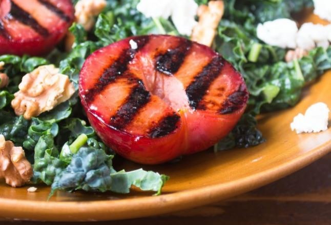 Grilled Plumcot Salad