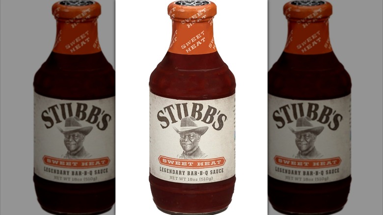 Bottle of Stubb's Sweet Heat BBQ Sauce