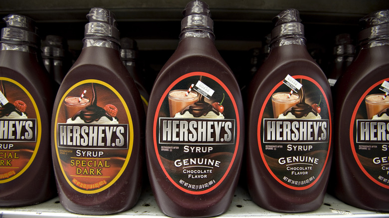 Hershey's chocolate syrup