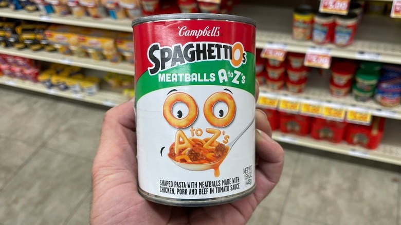Can of SpaghettiOs