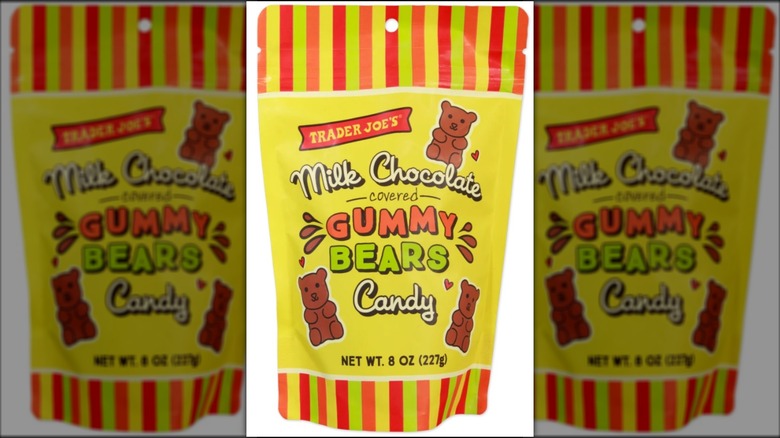 Trader Joe's milk chocolate covered gummy bears