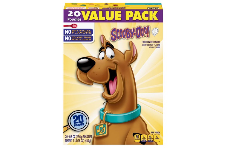 Scooby Doo fruit snacks 