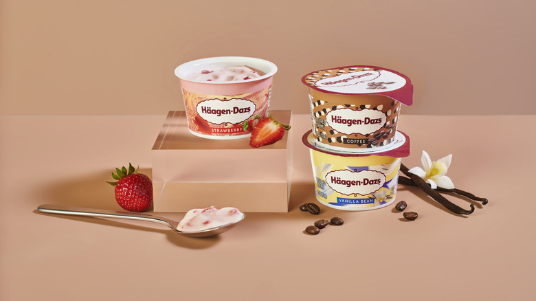 Häagen-Dazs Cultured Crème yogurts