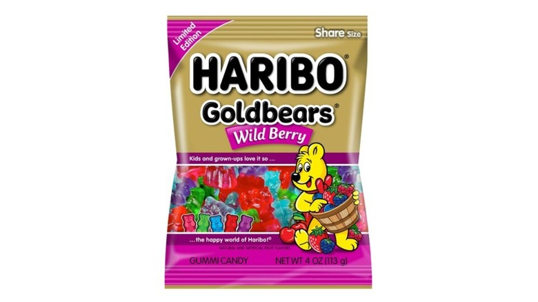HARIBO wild berry gummy bears