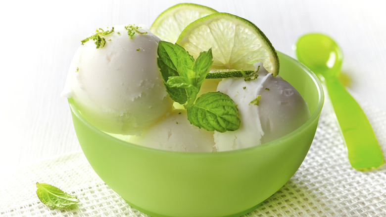 Fat-Free Key Lime Sorbet