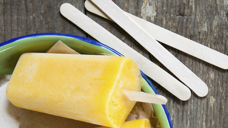 Mango Lassi Ice Pops