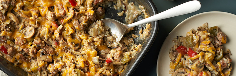 Hearty Sausage and Rice Casserole