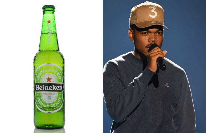 chance the rapper heineken